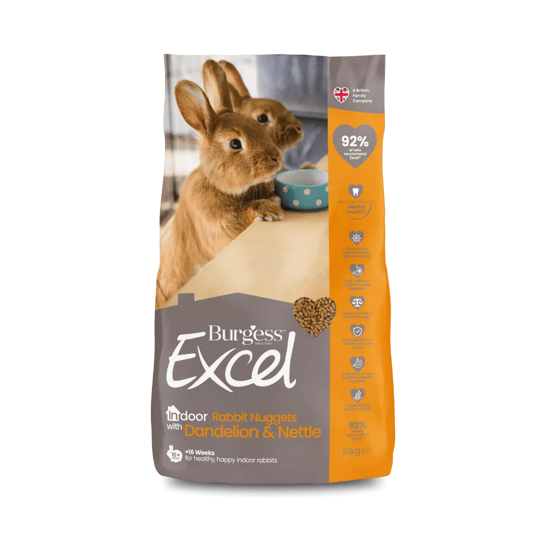 Excel Indoor Rabbit Nuggets with Dandelion & Nettle product image