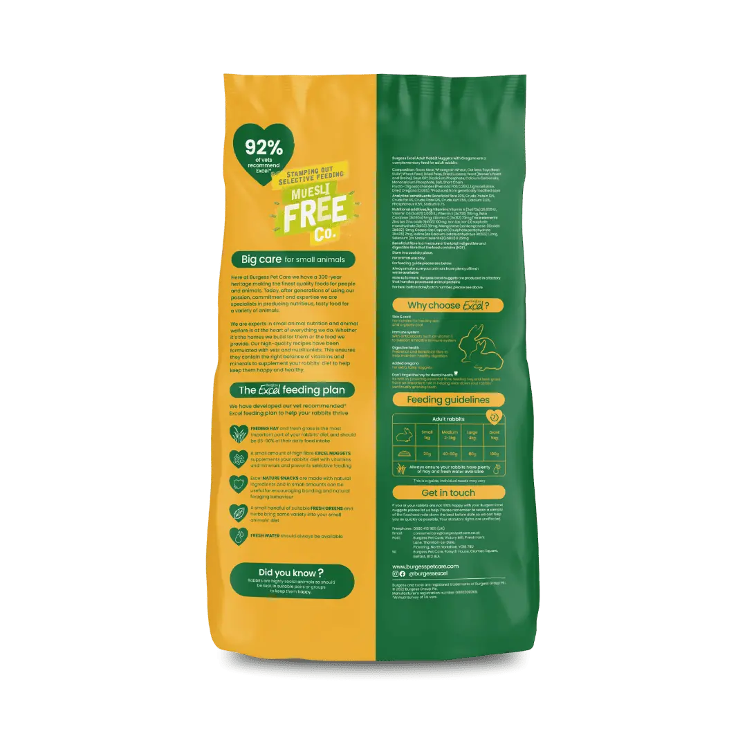 Excel Adult Rabbit Nuggets with Oregano product image